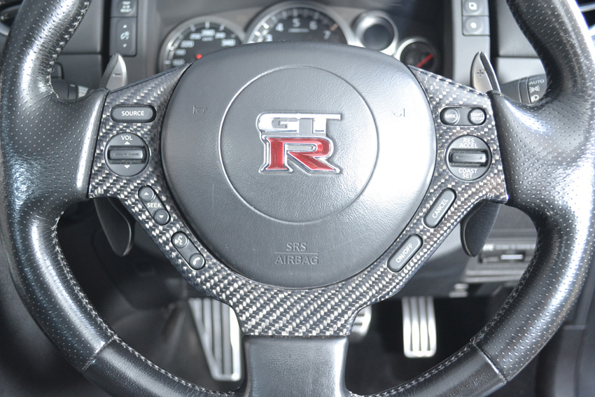 RSW Carbon steering Cover for GT-R